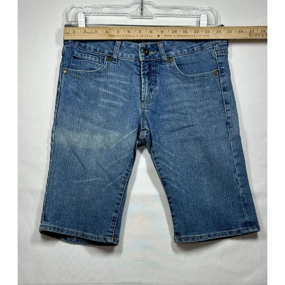 Paris Blues‎ Women's Denim Blue Jeans Low Rise Skinny Y2K Sz 7